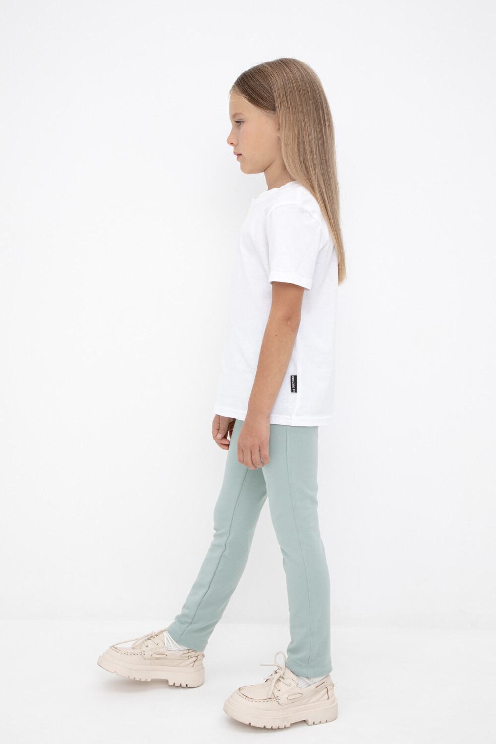 КР 400450/голубой прибой к433 брюки для девочки Crockid.