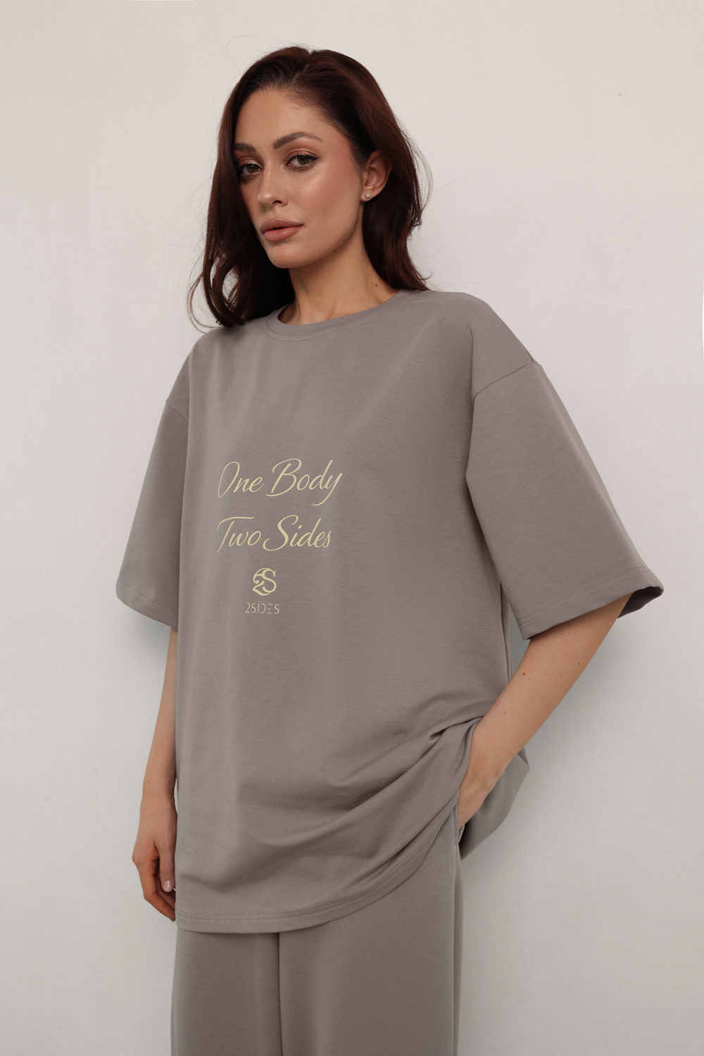 Футболка серая 2SIDES