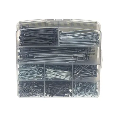 Набор гвоздей "ДАЧНИК" (Строительные оцинкованные / толевые / ершеные)