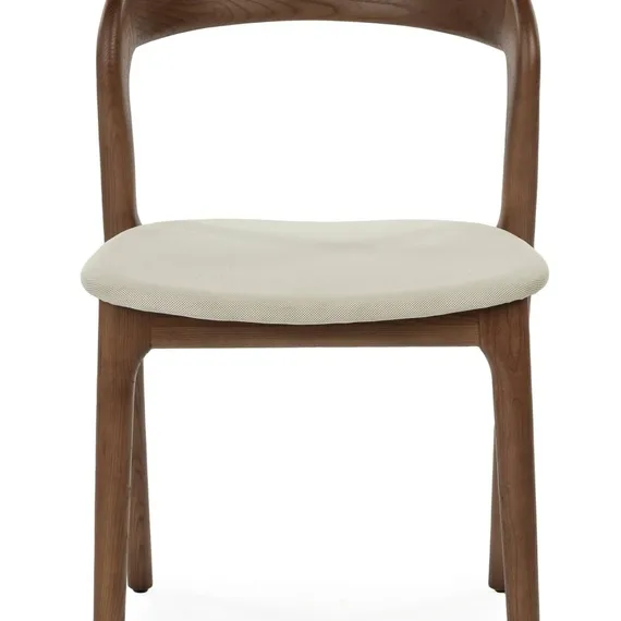 Стул Esse Soft, орех, бежевая водоотталкивающая обивка