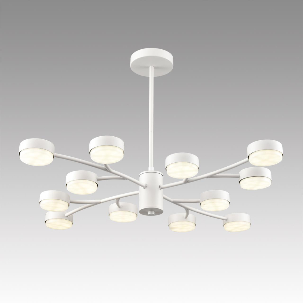 8265/12 COMFI LN26 металл, белый Люстра GX53 LED 12*7W 220V TORINA