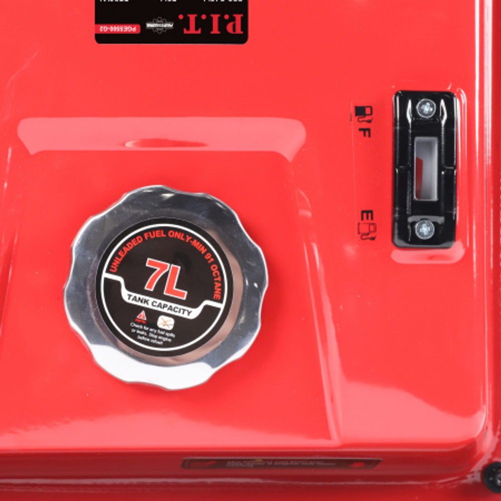 Генератор бензиновый инверторный P.I.T. PGE5500-G2 (5,5/5,0 кВт, 236см?, 4 такт, 2х220В, 12В, 23А)