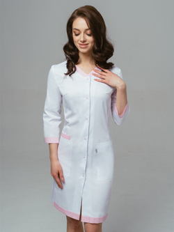 Халат медицинский женский | Х-250 ак 3/4 сатори