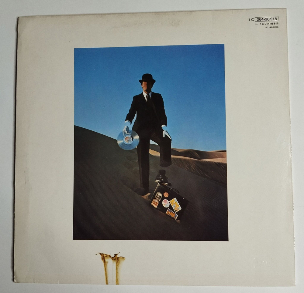 Винтажная виниловая пластинка LP Pink Floyd Wish You Were Here (Germany 1977) A2 B2