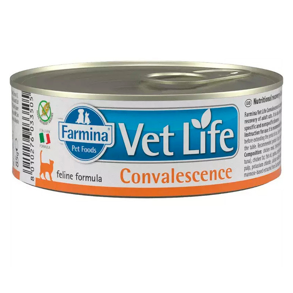 Влажный корм Farmina Vet Life Cat Convalescence для кошек в период восстановления, 85 г.