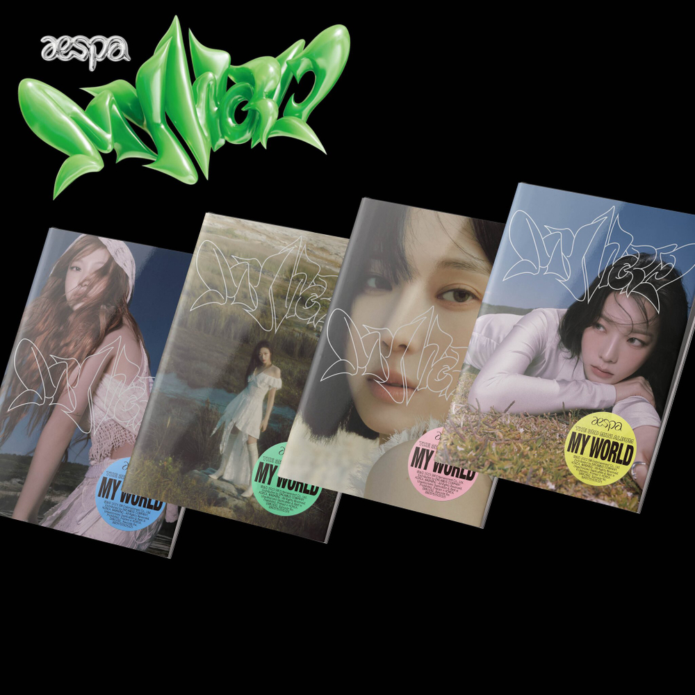 Купить Альбом aespa - MY WORLD (Intro Ver.) (Random Ver.) | Stars Store ...