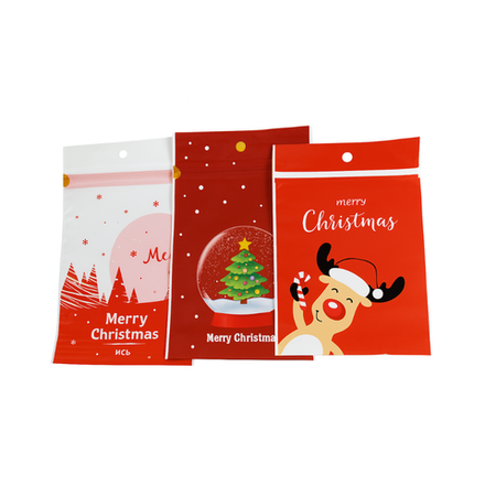 Пакет новогодний 20*30 см