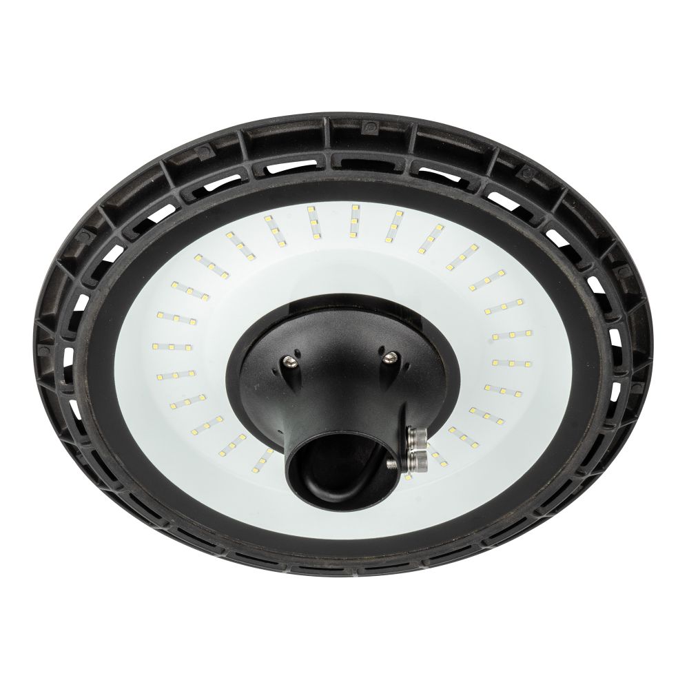 ULV-T30-60W-4000K-60 IP65 BLACK Светильник светодиодный уличный садово-парковый венчающий. на опору 60мм. Белый свет 4000K. Угол 100 градусов. TM Uniel