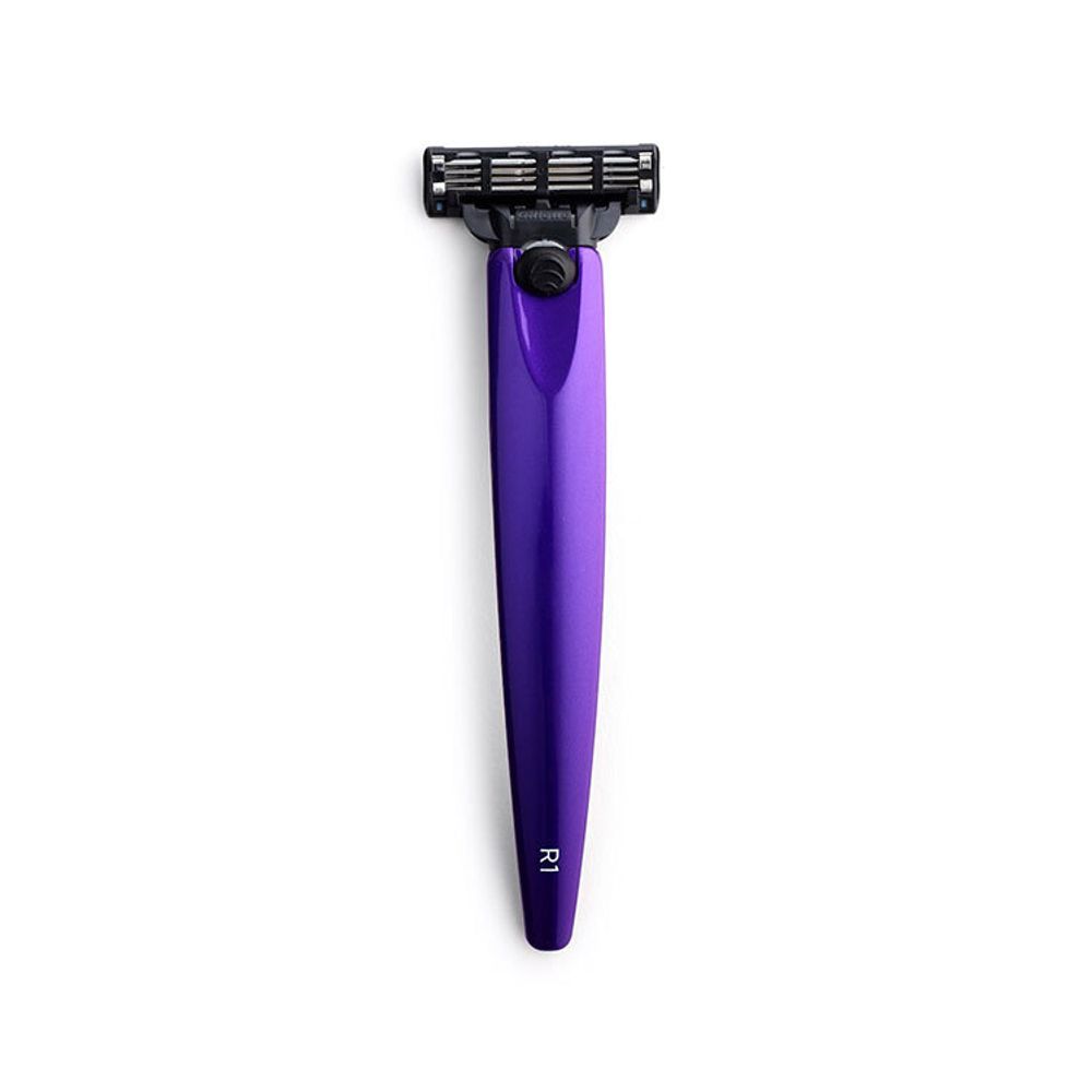 Бритва Bolin Webb R1 Gillette Mach3 фиолетовый металлик (BW-R1-ULT-MET)