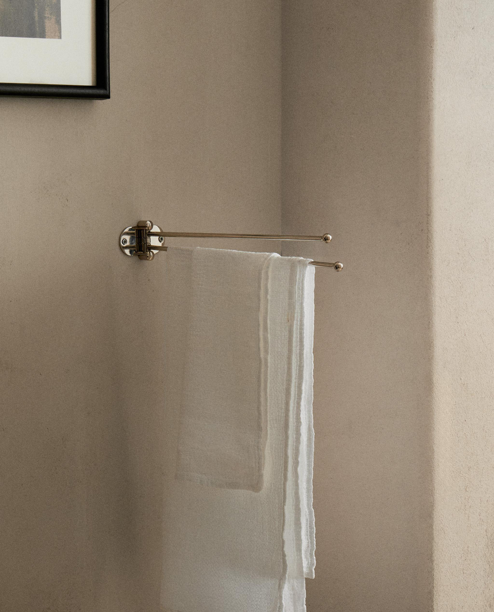 Zara Home держатель для полотенец, нержавеющая сталь, серебристый · 8533/517