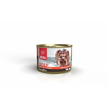 Blitz Sensitive «Говядина с тыквой» консервированный корм для собак мелких пород всех возрастов