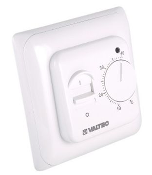 Термостат Valtec комнатный 230 В с датчиком температуры пола (арт. VT.AC602.0.0)