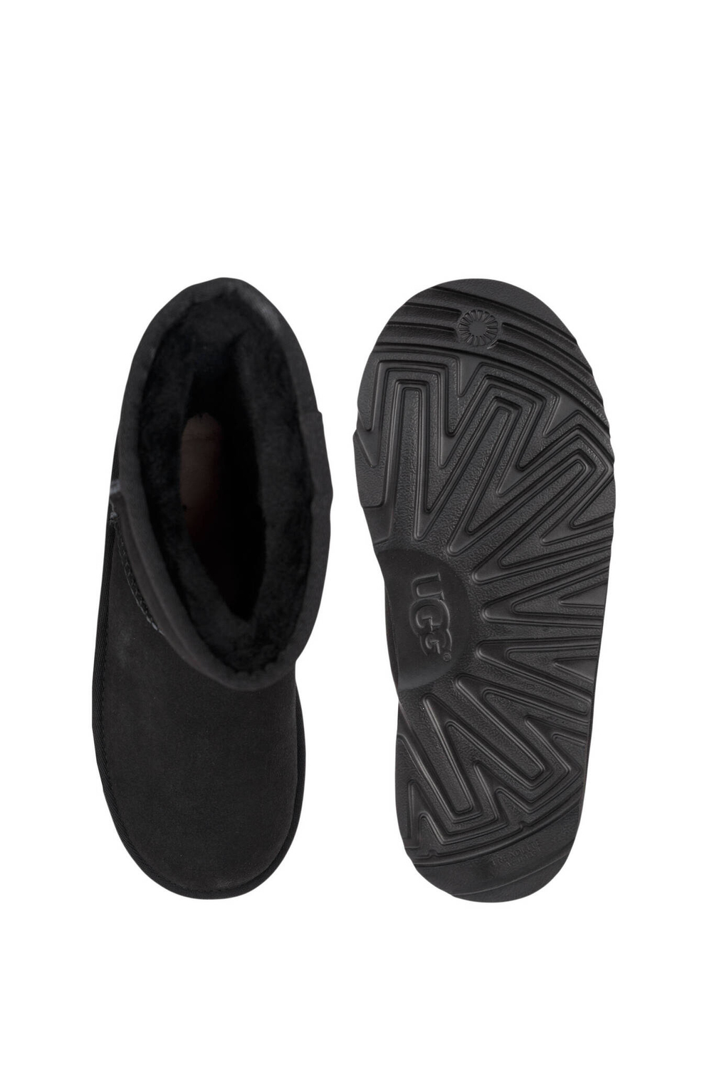 Утепленное угги Classic II UGG - черный(1017703K)