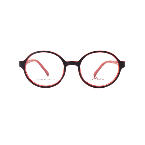 Оправа круглая Nikitana NI5196 C2 черно-красная