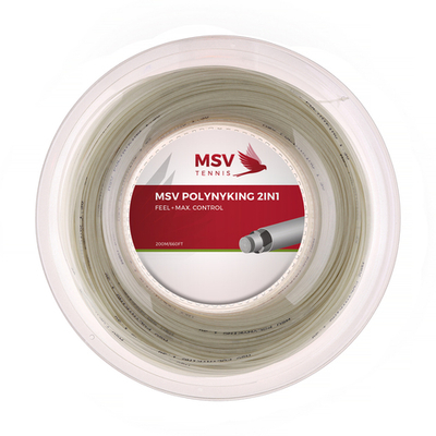 Теннисные струны MSV PolyNyKing (200 m) - natural