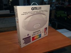 Citilux Диамант Смарт CL713A40G Умная люстра Хром