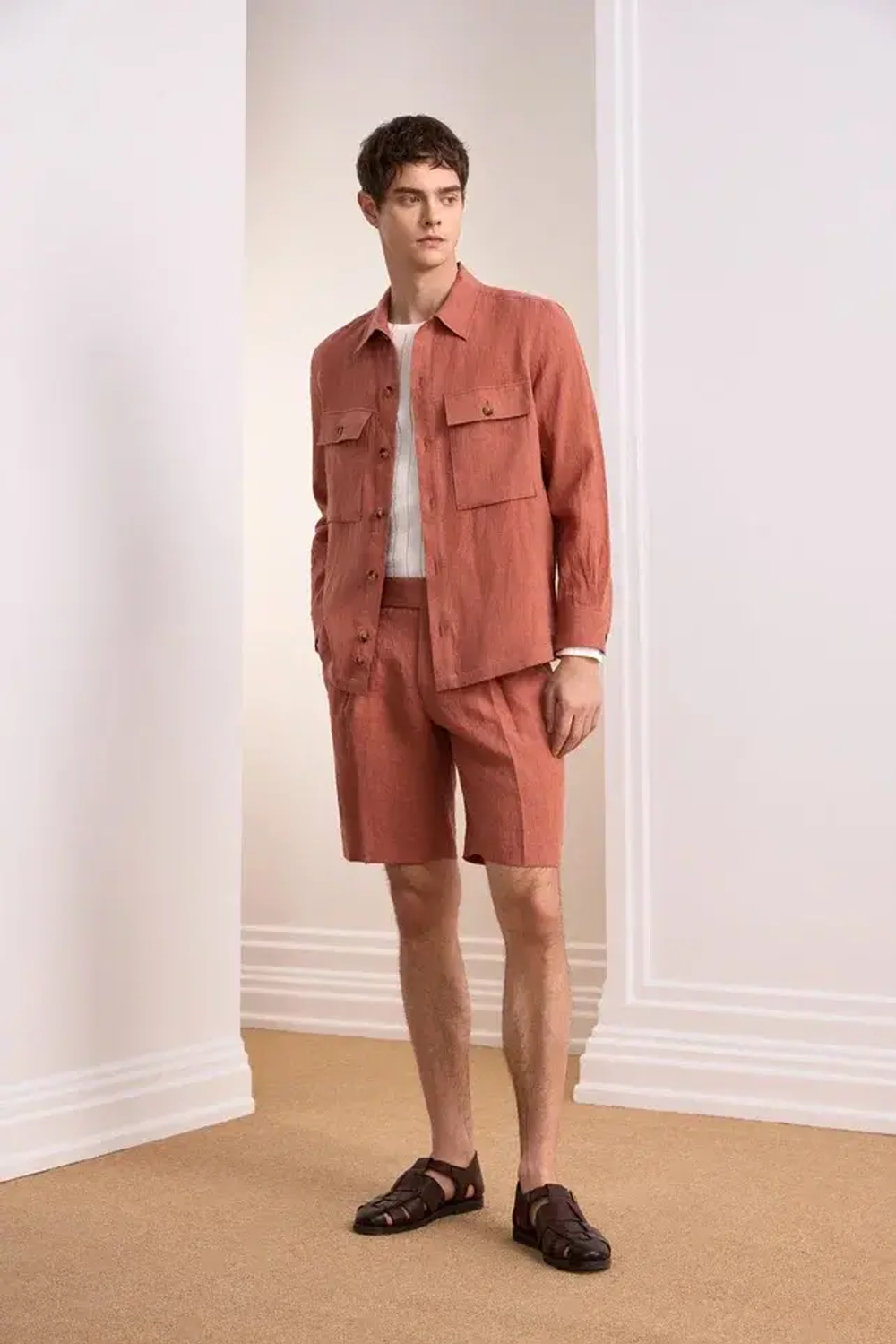 Костюм casual-стиль с шортами