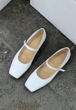 Туфли // Mary Jane // White