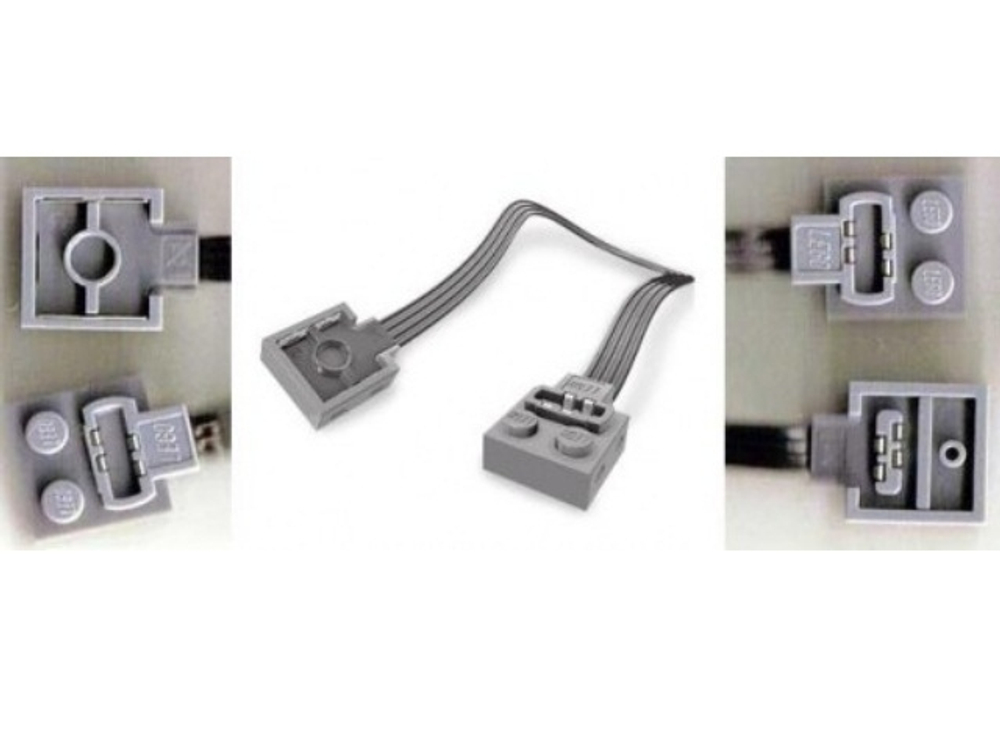 LEGO Education Mindstorms: Дополнительный силовой кабель (20 см) 8886 — Extension Cable — Лего Образование