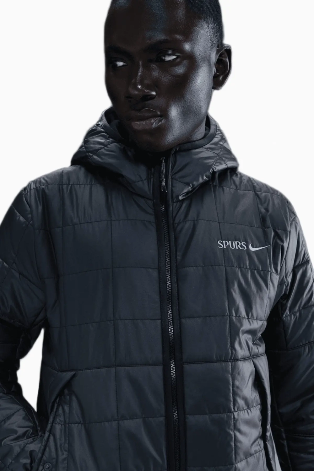 Куртка Nike Tottenham Hotspur 25/26 Synthetic Fill Fleece - черный