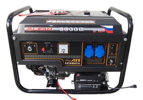 Бензиновый генератор "LIFAN" 3 GF-7 (3500E)