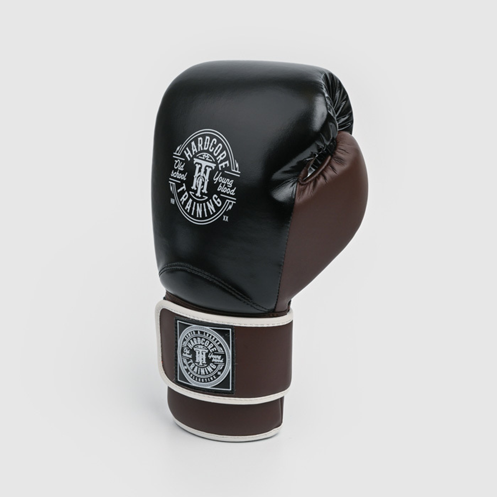 боксерские перчатки HT HardLea Black/Brown