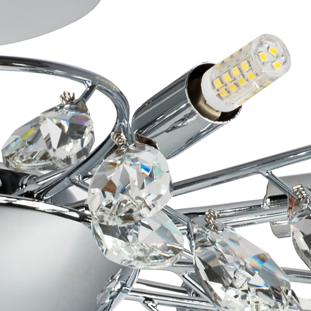 791184 Люстра потолочная ISABELLE 8х40W G9 ХРОМ