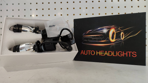 НЕТ - H4 (линзы) / Светодиодные (H4) лампы Lenses AHL H4 6000lm 30W, линзы (A80K, черные)