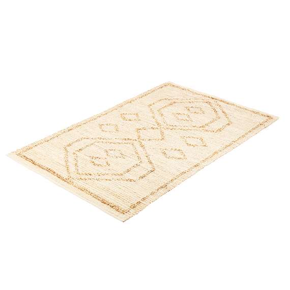 Ковер из джута и переработанного хлопка Kolkata из коллекции Ethnic, 200х300см