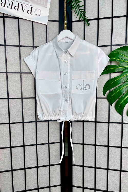 Рубашка для девочек к.р.