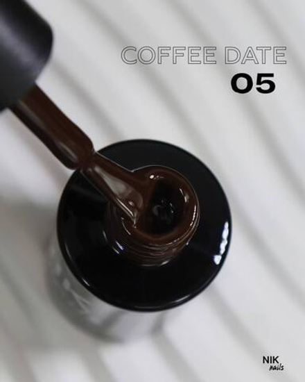 Гель лак NIK nails Coffee date № 05 8 g