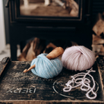 Деревянный крючок для вязания из древесины вишни 10 мм. Вязальный крючок. K156