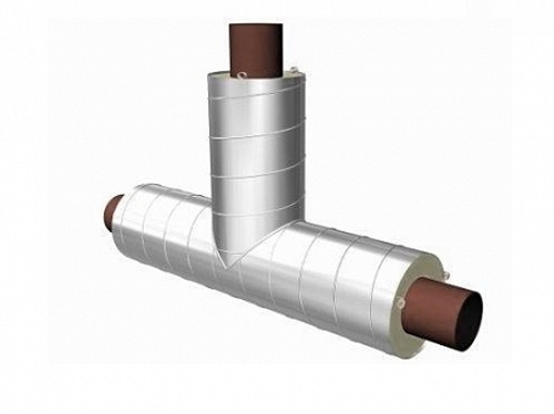 Тройник стальной эл/св 32х3,0-1-ППУ-ОЦ