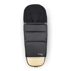 Теплый конверт в коляску Cybex Platinum Footmuff by JS Wings Black