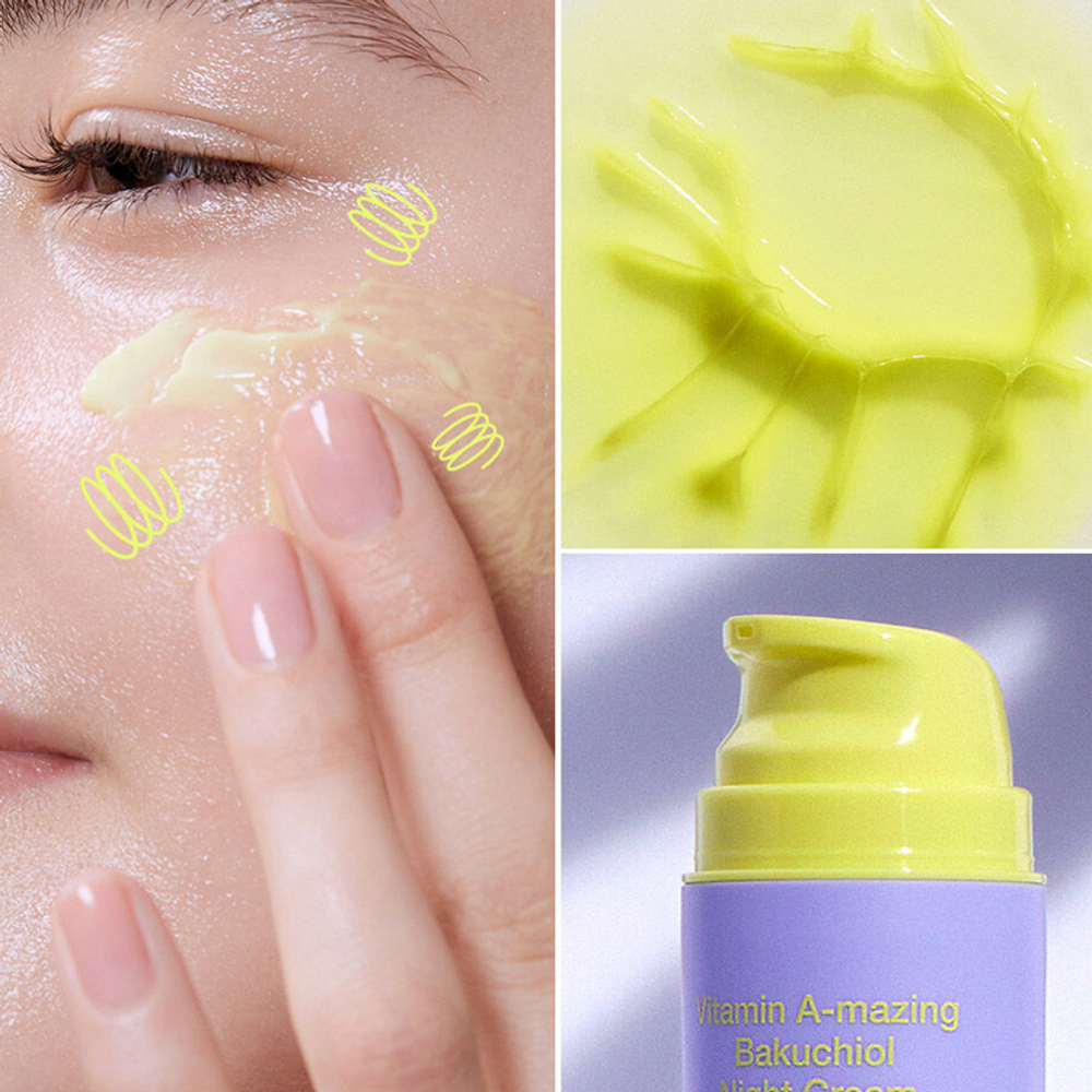 By Wishtrend Vitamin A-mazing Bakuchiol Night Cream 30g