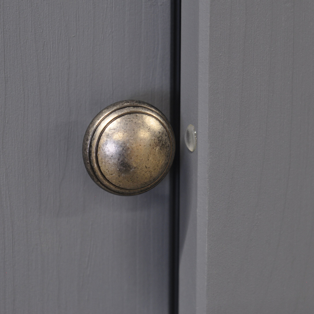 Шкаф витрина, 103х41х139, Лэйквью, буфет в кухню, сервант с 2 раздвижными дверями из массива дерева, MAKOSA