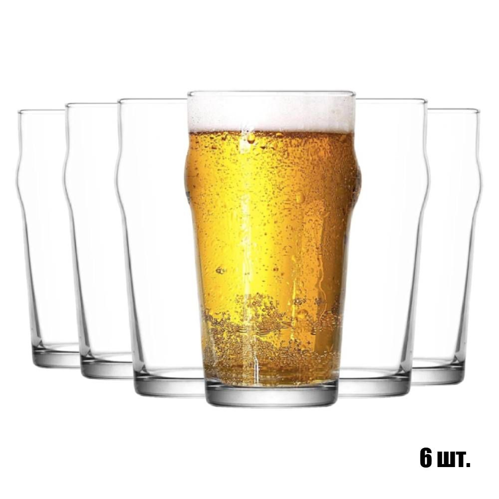 Бокал для пива и воды Ноник Пинта Sodadrink 570мл. 6 шт