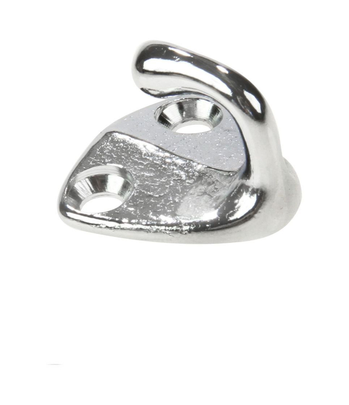 Крючок для одежды 25х23х19 мм, хромированная латунь