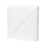 Радиатор стальной панельный Compact C тип 11 500х1400 Qну=1669 Вт бок/п RAL 9016 (белый) Heaton Plus