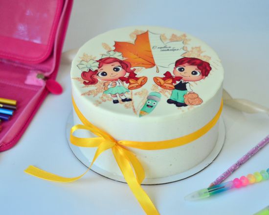 Торт на День знаний с 1 сентября!