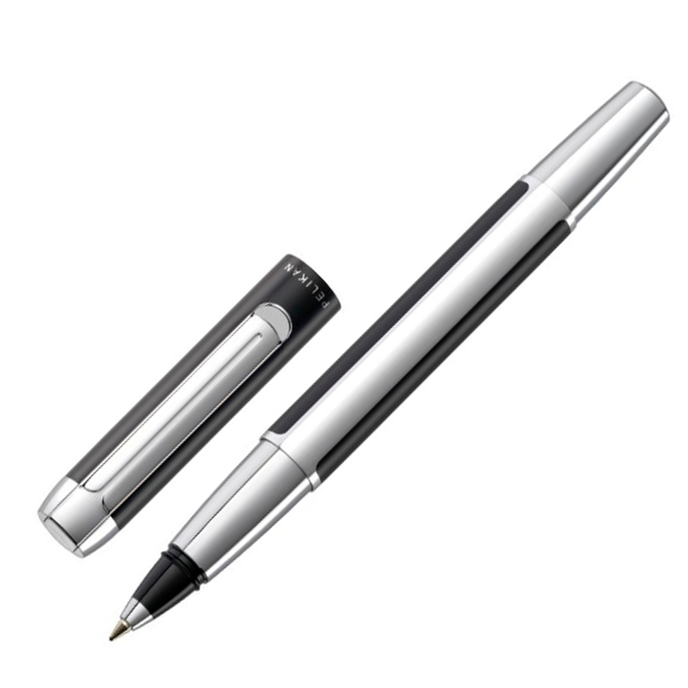 Pelikan Elegance Pura - Black Silver, ручка-роллер, M