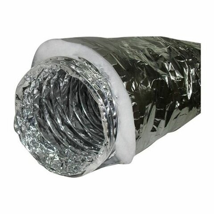 ISO ZF 127мм х 10м Гибкие теплоизолир. воздуховоды с синтепоном