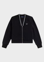 Толстовка FRED PERRY Sheer Tipped Swtshrt Cardigan