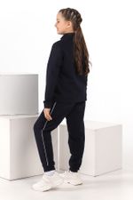 Костюм для девочки Скул-5 Виотекс ТЁМНО-СИНИЙ