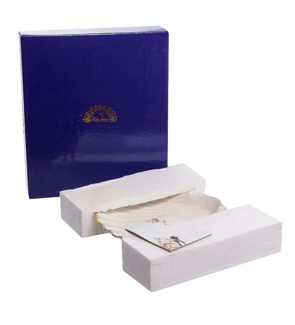 FM-34/ 8 Десертная тарелка «Морская ракушка» (Pavone)