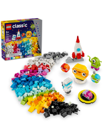 Конструктор Лего Классик Создавай космические планеты 11037 | LEGO Classic Creative Space Planets набор 450 деталей | 5+