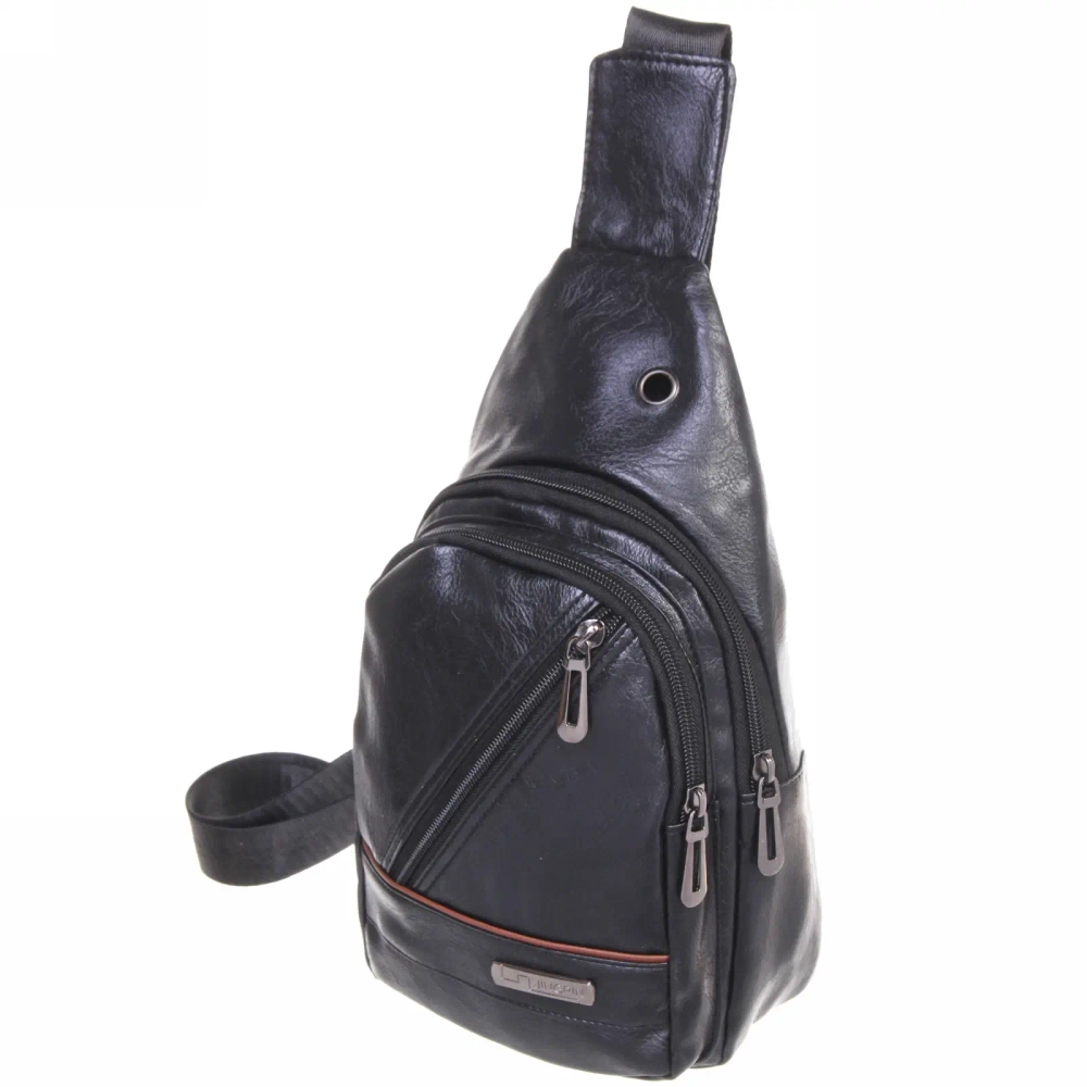 Сумка мужская «Creative Hardy», цвет черный, два отделения и карман, 29*17*5,5см