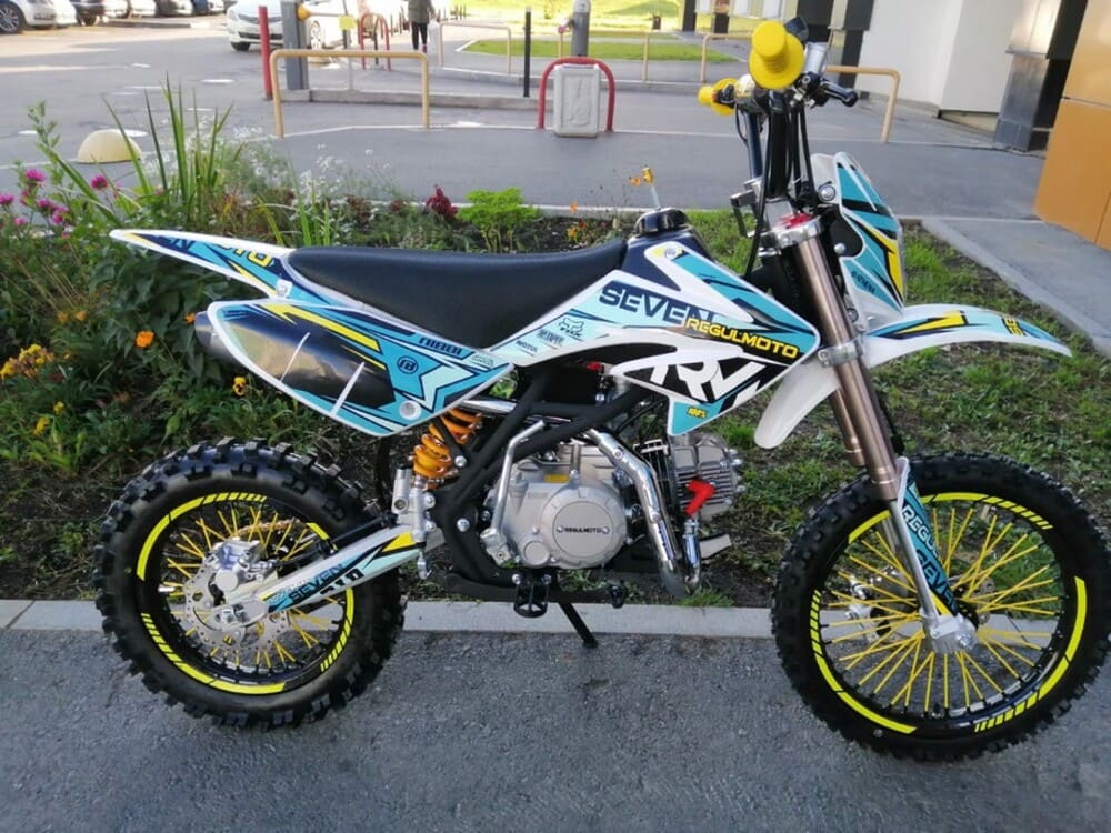 Мотоцикл REGULMOTO Seven 125E PITBIKE электростартер