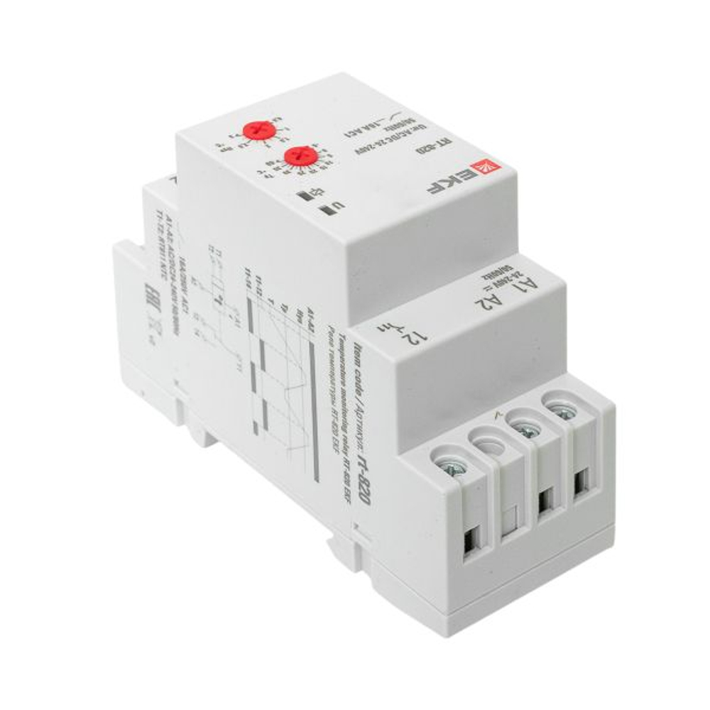 Реле температуры RT-820 (-5....+40 С) EKF PROxima