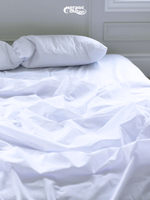 Наволочка поплин белая (плотность: 115 гр/м2, состав: 100% хлопок)